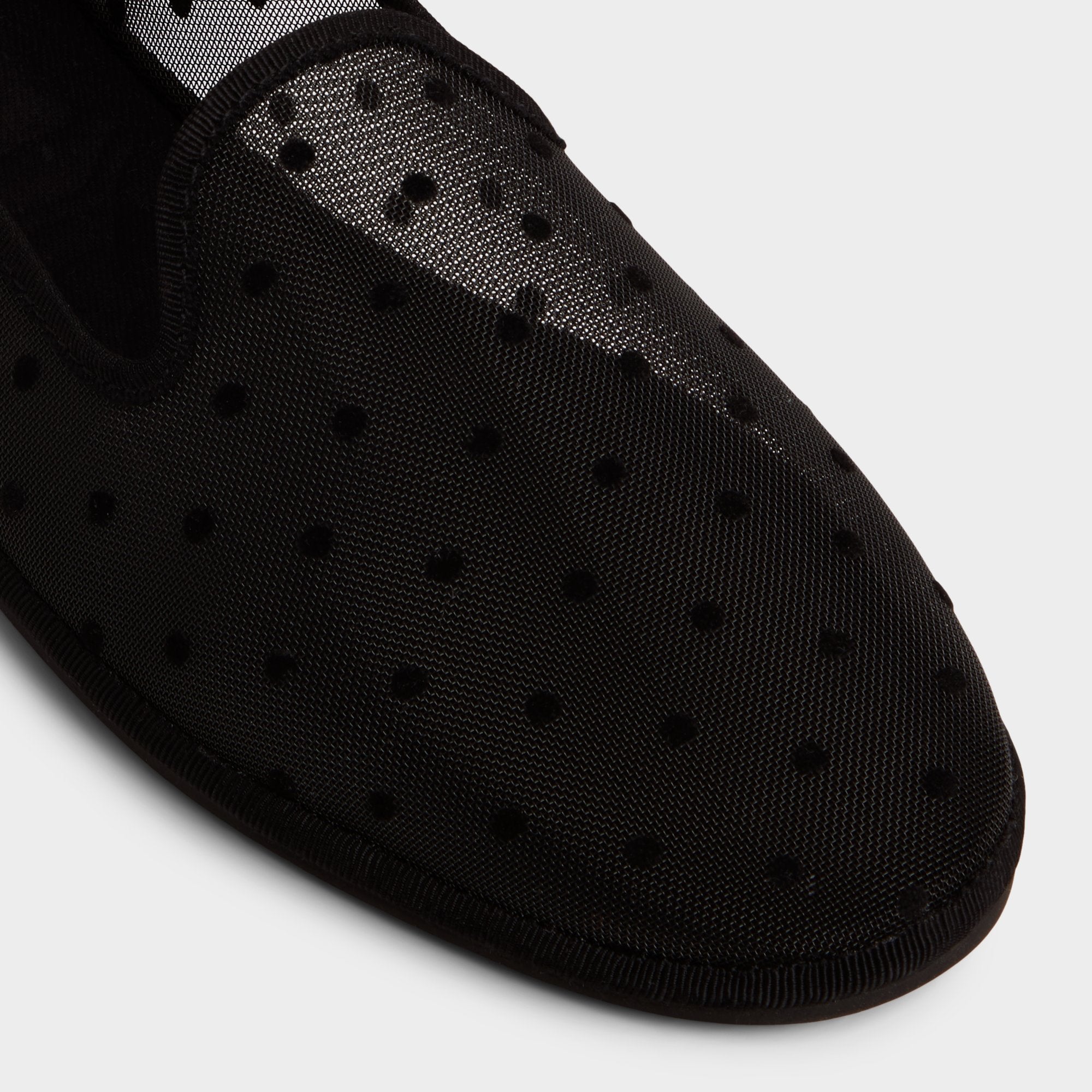 Black Aurabelle Black Textile Mesh Women's Loafers & Oxfords - Loafer | Aldo