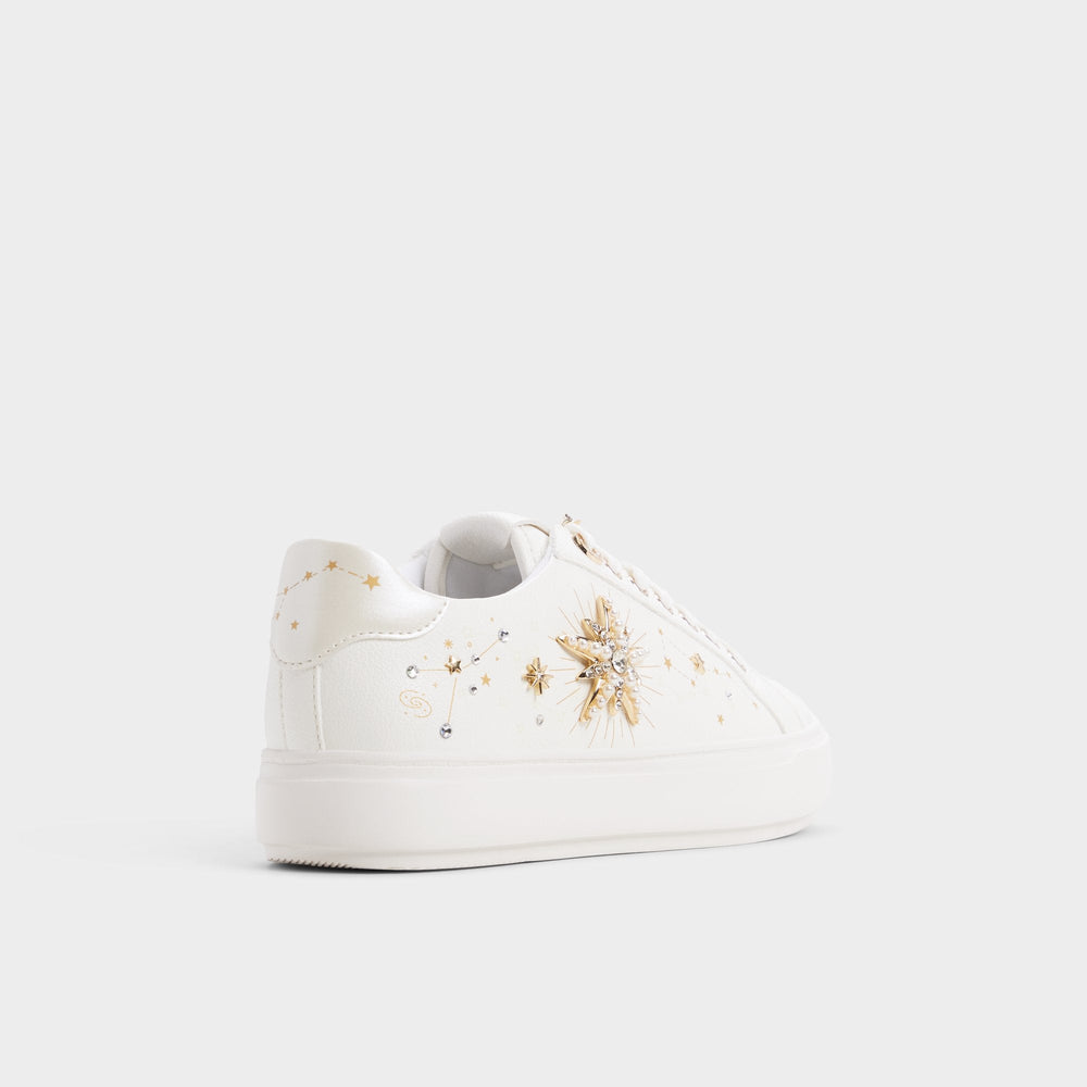 White Starbright in White - Sneaker, Cup sole | Aldo
