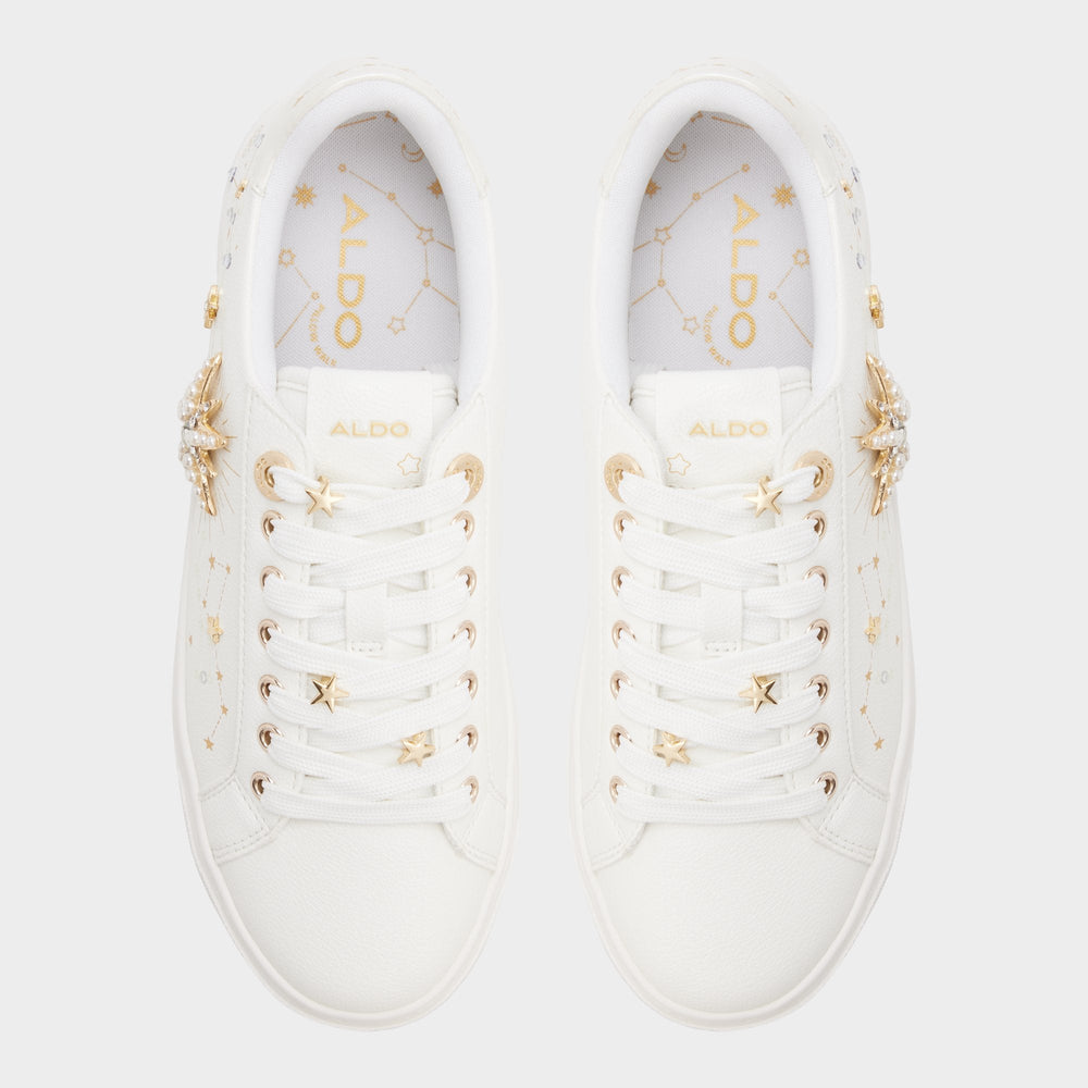 White Starbright in White - Sneaker, Cup sole | Aldo