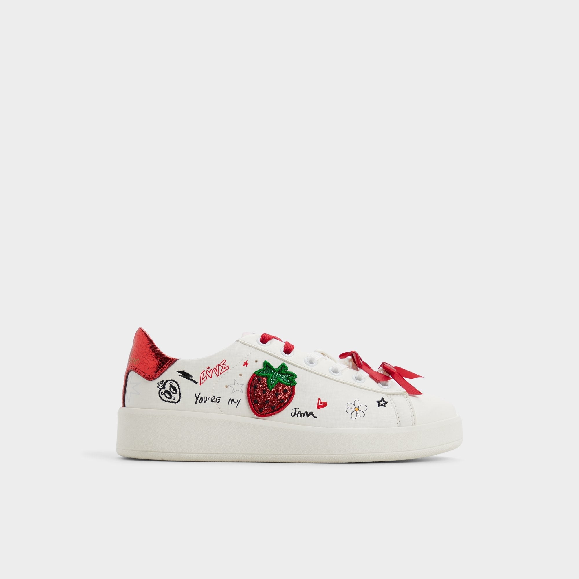 White Lovesneaker in White - Sneaker, Jogger sole | Aldo