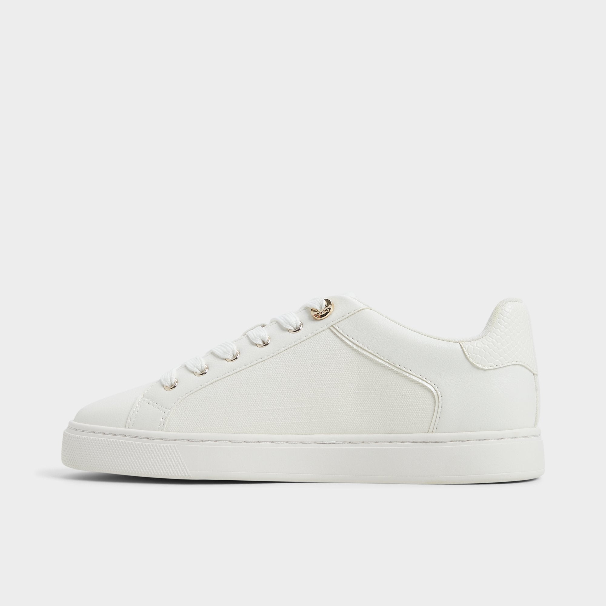White Elgata in White 14053604 - Sneaker, Cup sole | Aldo