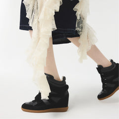 Black Bellissamo in Black - Wedge sneaker, Wedge heel | Aldo