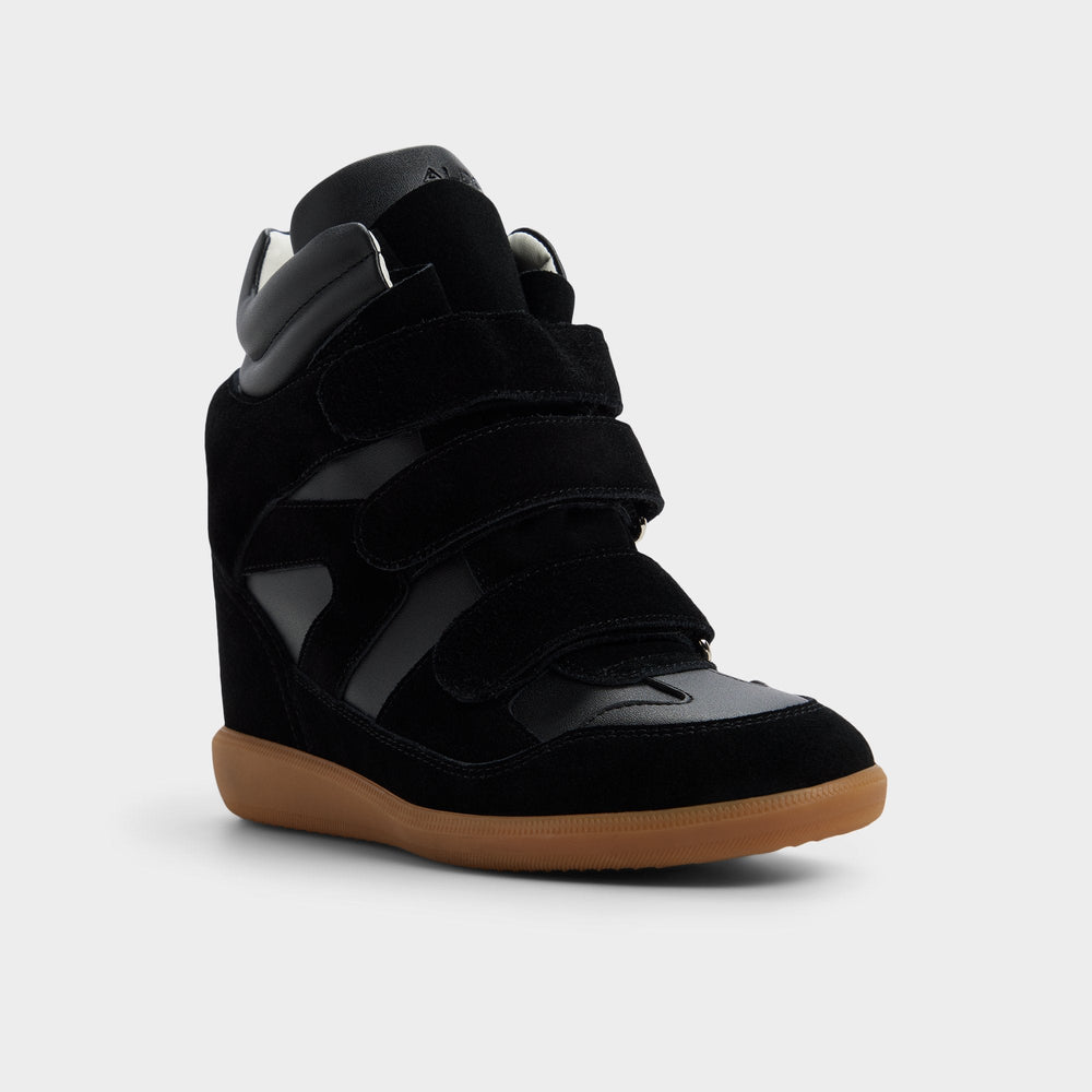 Black Bellissamo in Black - Wedge sneaker, Wedge heel | Aldo