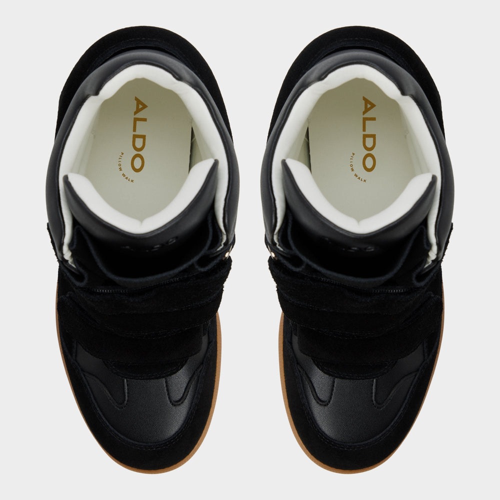 Black Bellissamo in Black - Wedge sneaker, Wedge heel | Aldo