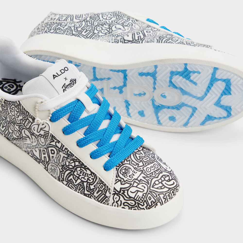 White/Black Timothy in Goodman White Black14038432 - Low top sneaker, Cup sole | Aldo