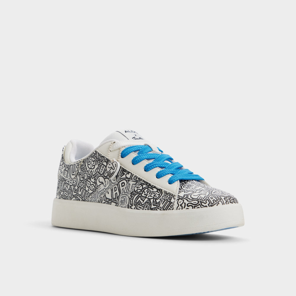 White/Black Timothy in Goodman White Black14038432 - Low top sneaker, Cup sole | Aldo