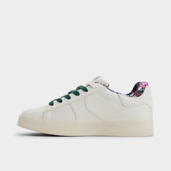 White multi Whatisadam in White Multi - Women's low top sneaker, Cup sole | Aldo