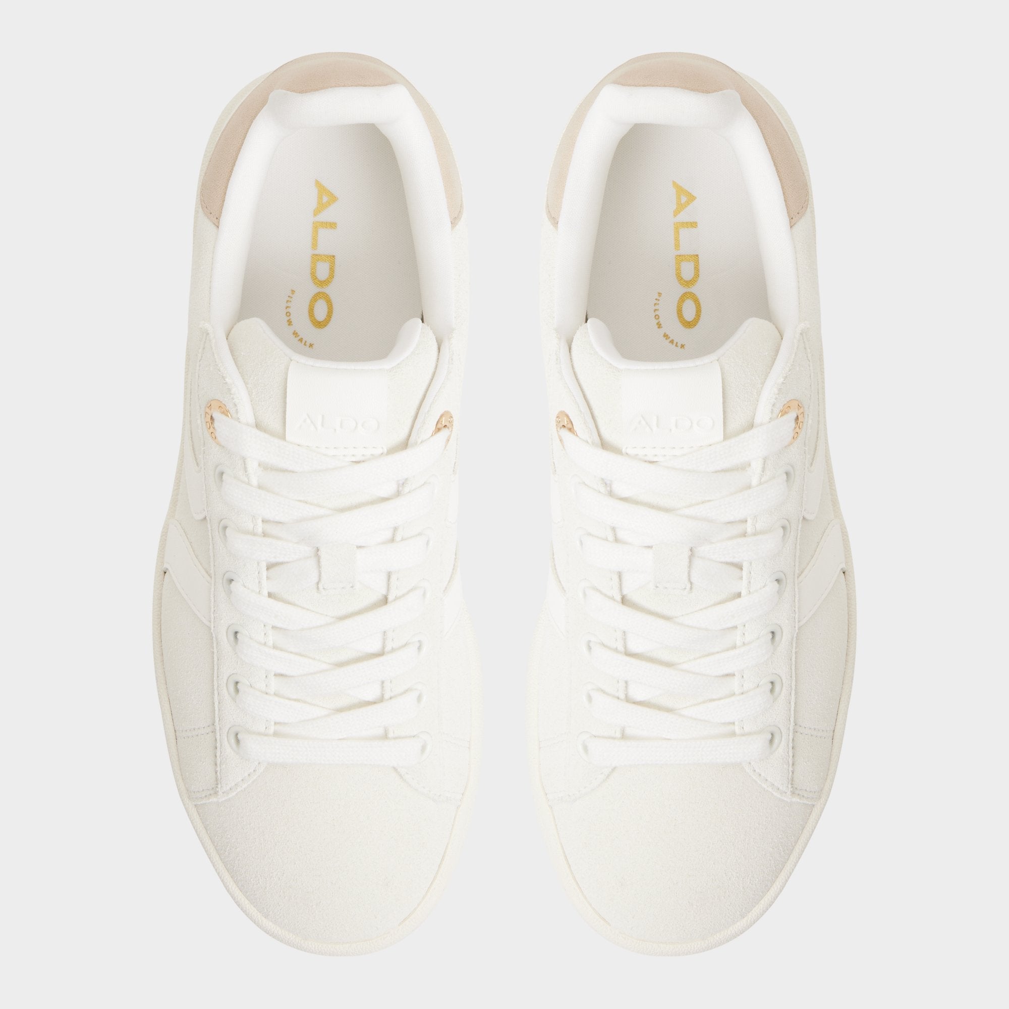 White Retrochic in White - Low top sneaker, Cup sole | Aldo