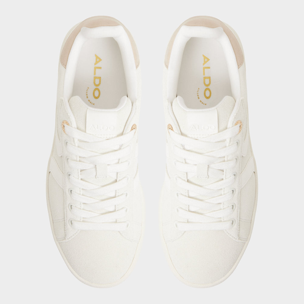 White Retrochic in White - Low top sneaker, Cup sole | Aldo