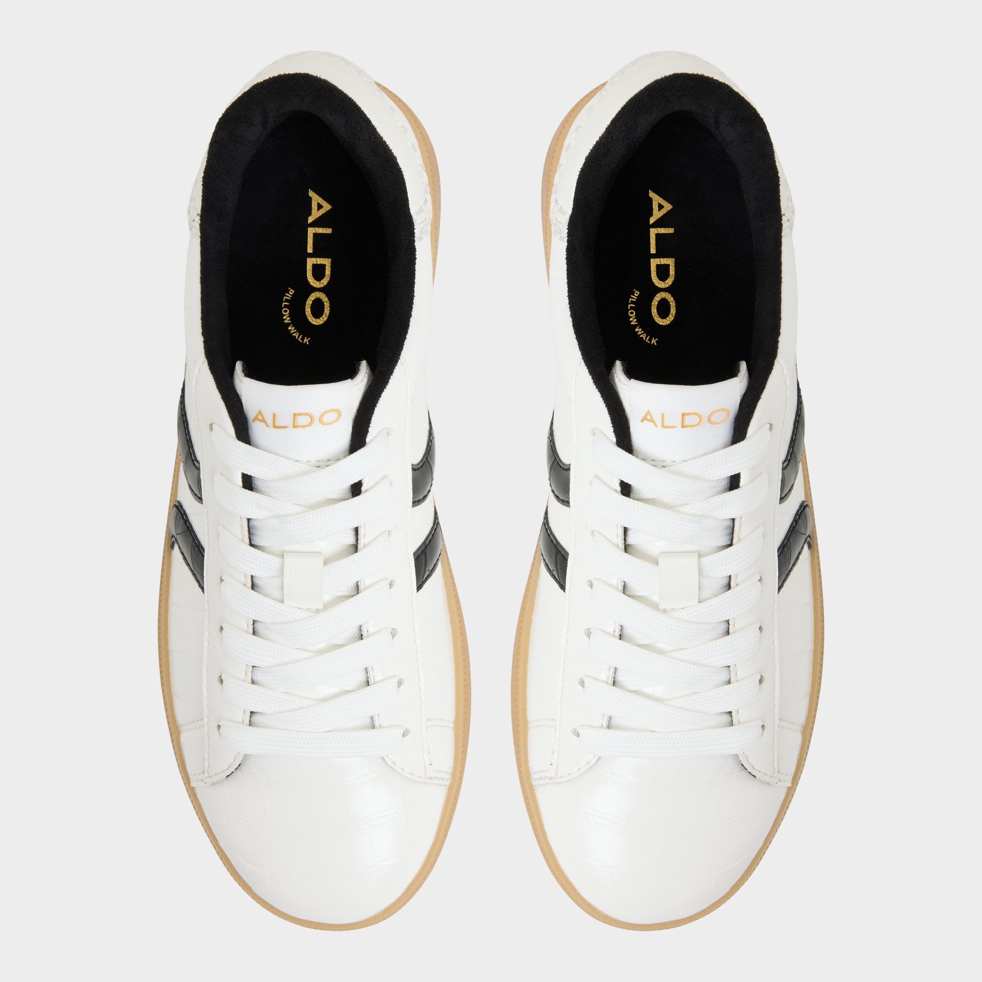 White/black Chicsneaker2 White/Black Women's Low top sneakers - Sneaker, Cup sole | Aldo