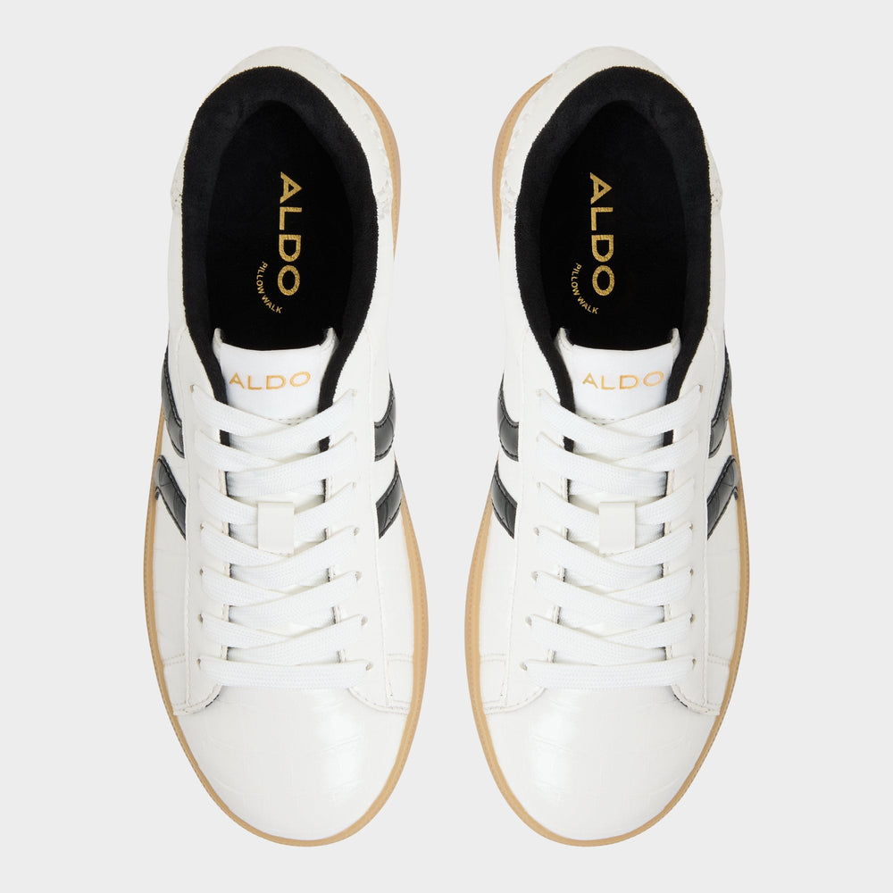 White/black Chicsneaker2 White/Black Women's Low top sneakers - Sneaker, Cup sole | Aldo