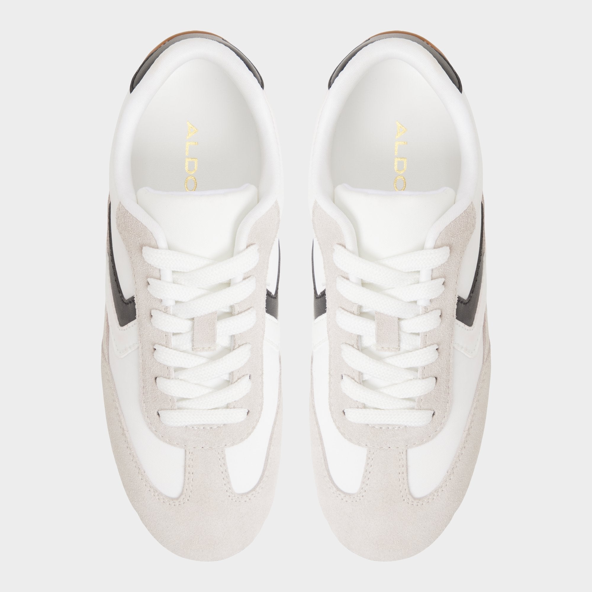 White/grey Coolchic White/Grey Women's Low top sneakers - Jogger sneaker | Aldo