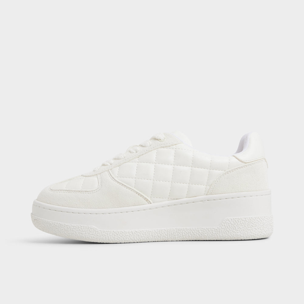 White Deevale White Women's Low top sneakers - Sneaker, Platform | Aldo