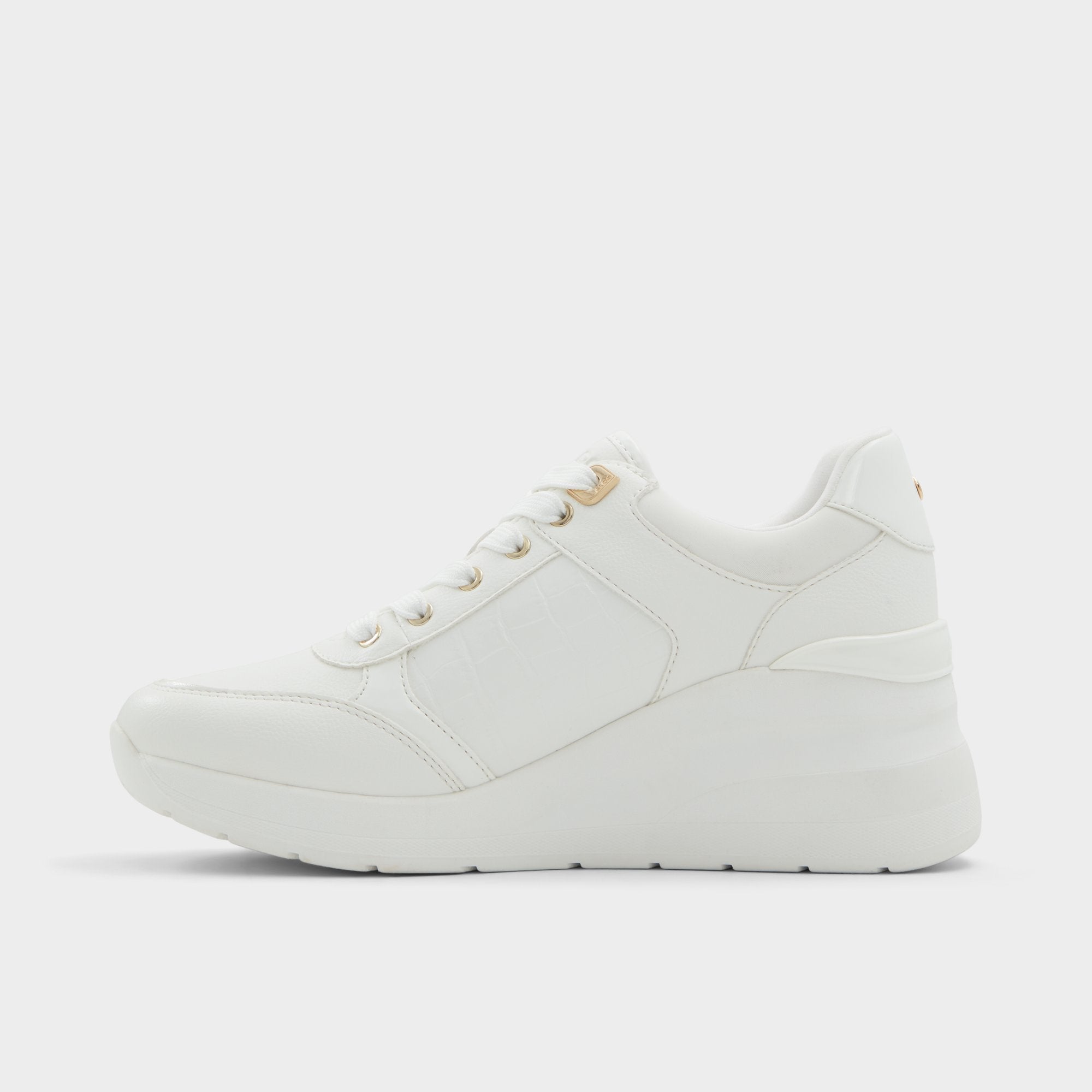 White overflow Iconistep White Overflow Women's Low top sneakers - Wedge sneaker, Wedge heel | Aldo