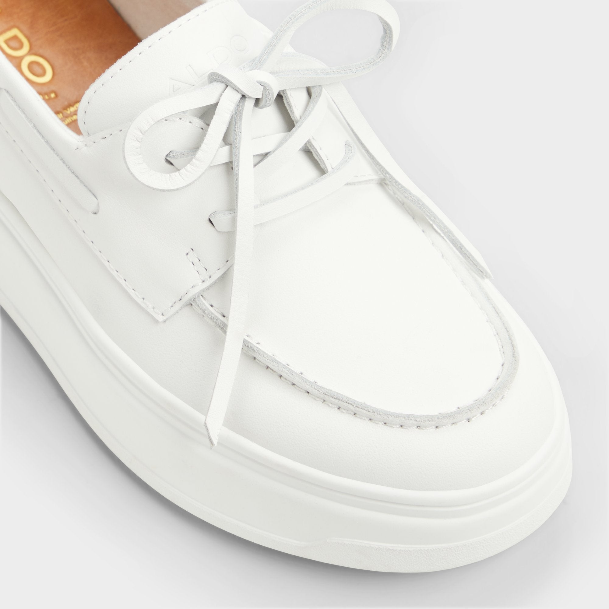 Open White Wildbreeze Open White Women's Slip on sneakers - Boat shoe, Platform | Aldo