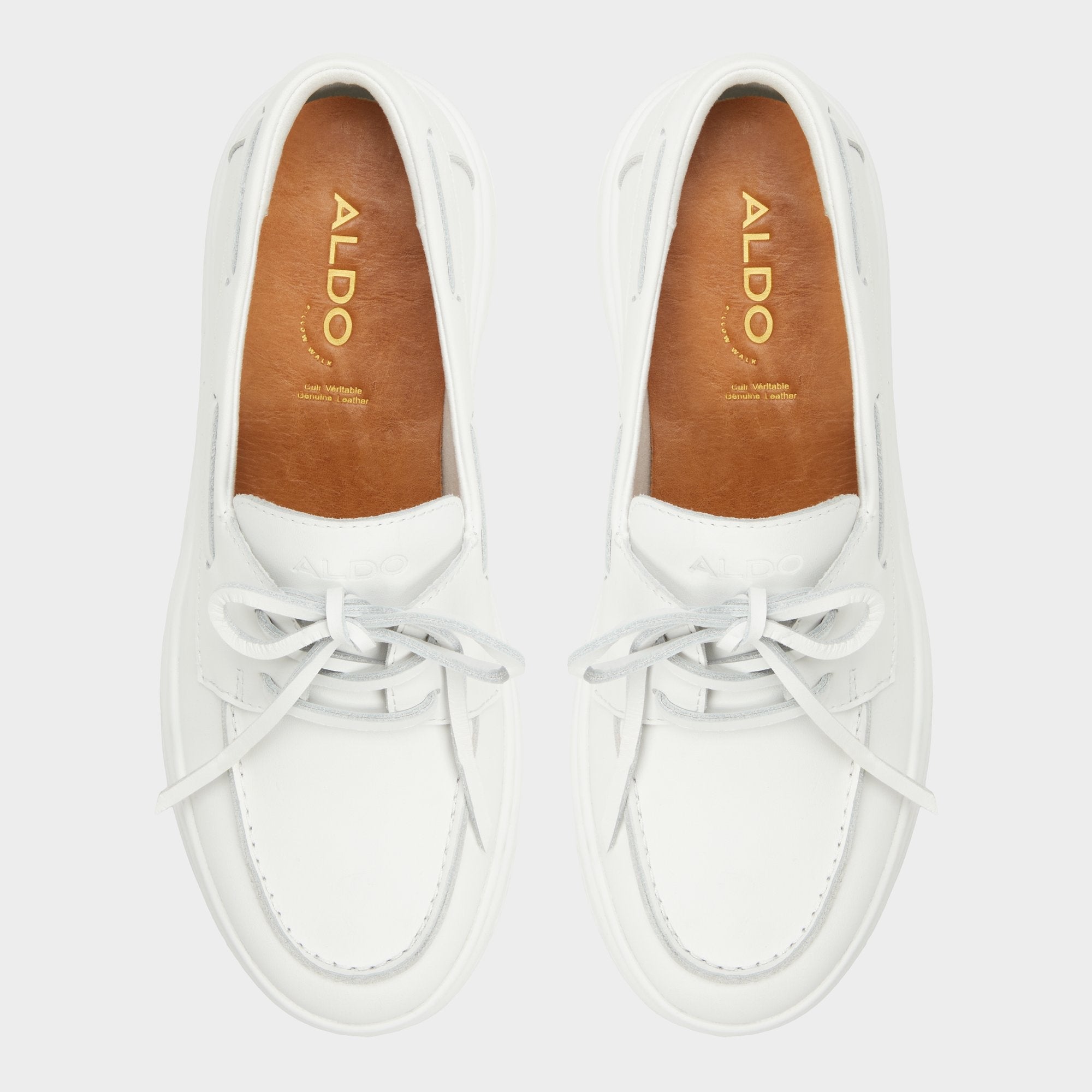 Open White Wildbreeze Open White Women's Slip on sneakers - Boat shoe, Platform | Aldo