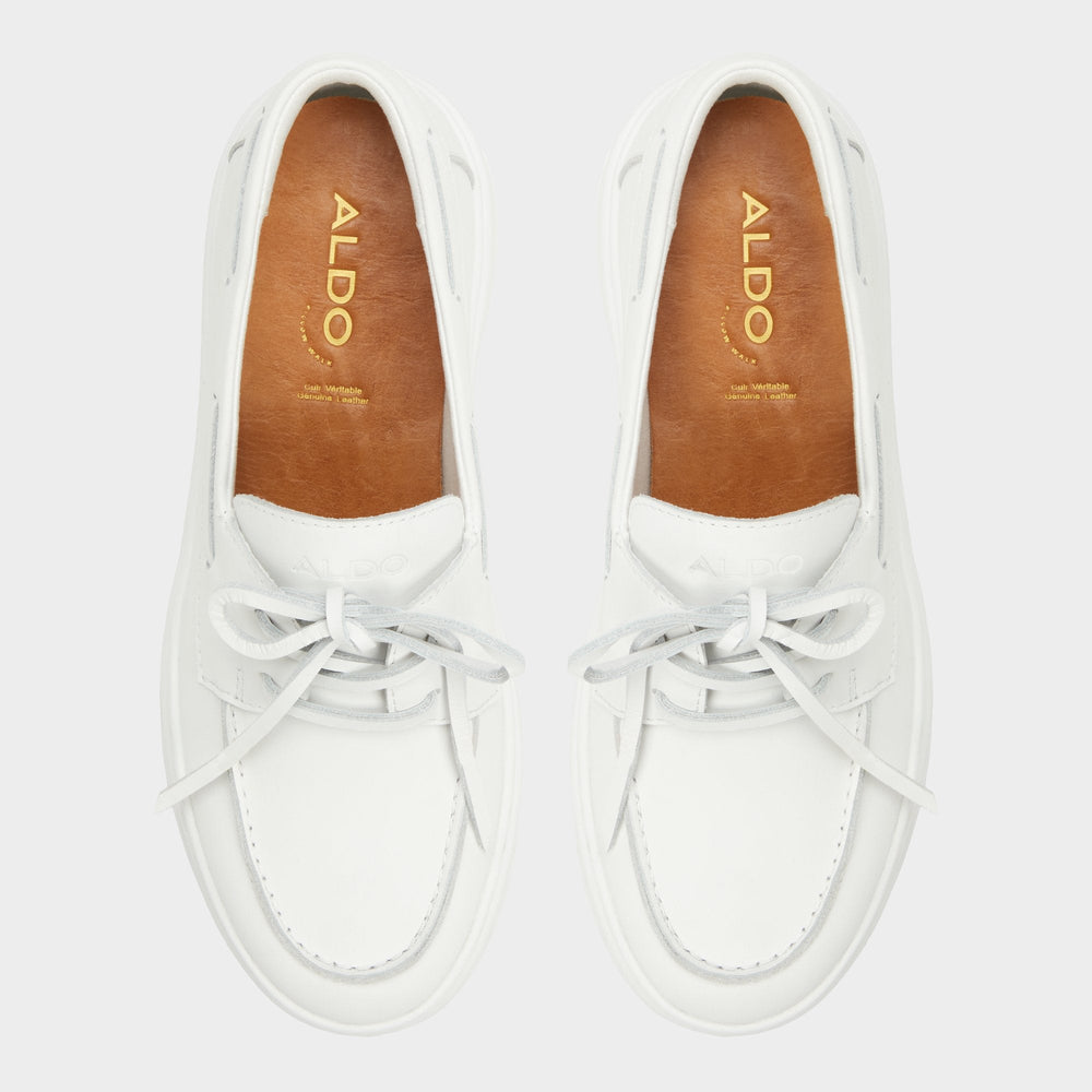 Open White Wildbreeze Open White Women's Slip on sneakers - Boat shoe, Platform | Aldo