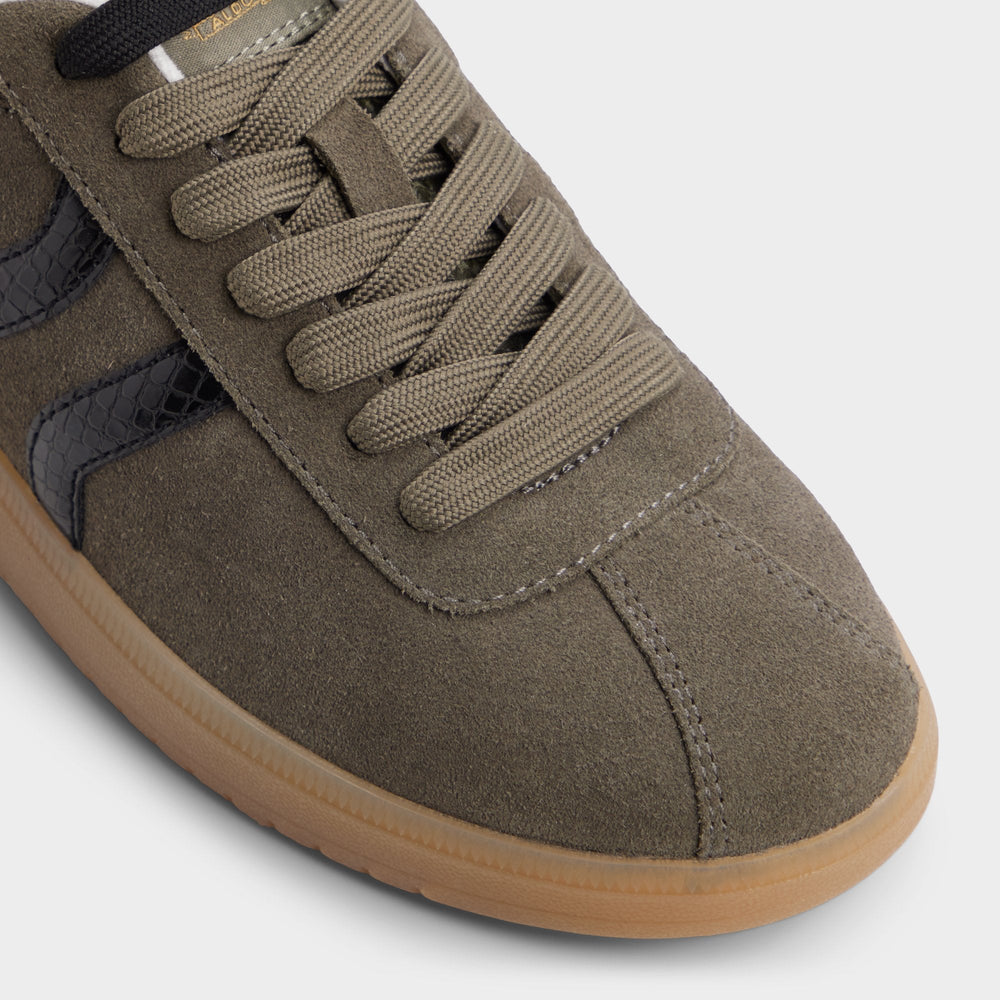 Olive Chicsneaker in Olive - Low top sneaker, Cup sole | Aldo