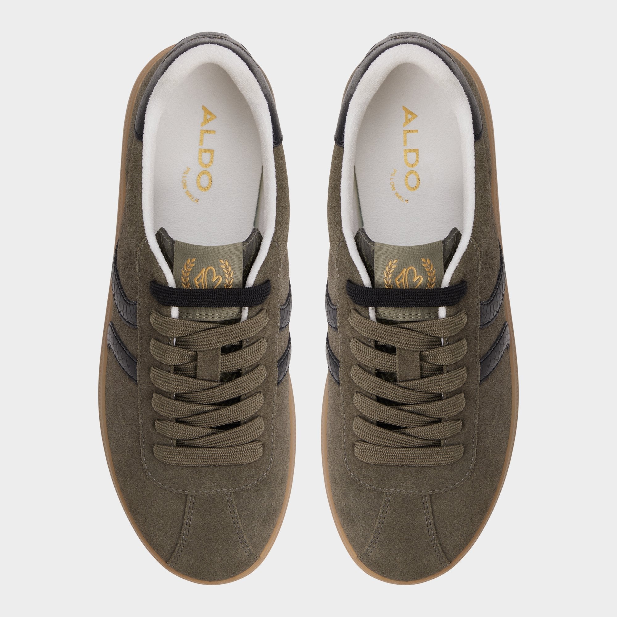 Olive Chicsneaker in Olive - Low top sneaker, Cup sole | Aldo