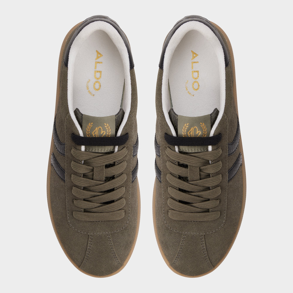 Olive Chicsneaker in Olive - Low top sneaker, Cup sole | Aldo