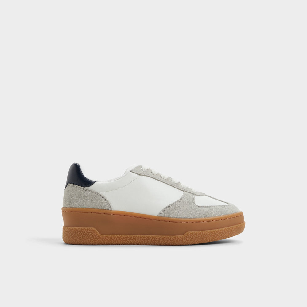 White/grey Deevale White/Grey Women's Low top sneakers - Sneaker, Platform | Aldo