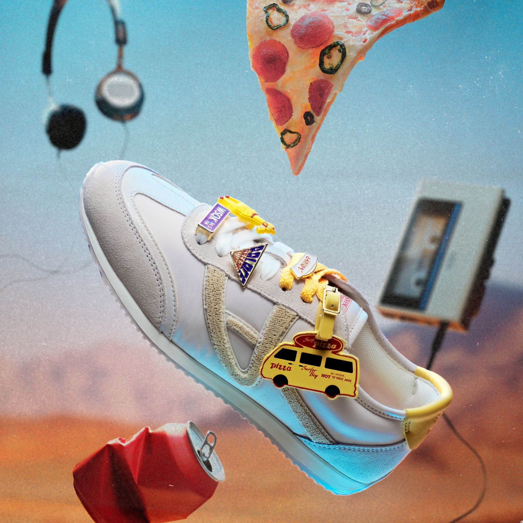 White Pineapplepizza in White - Women's sneaker | Aldo