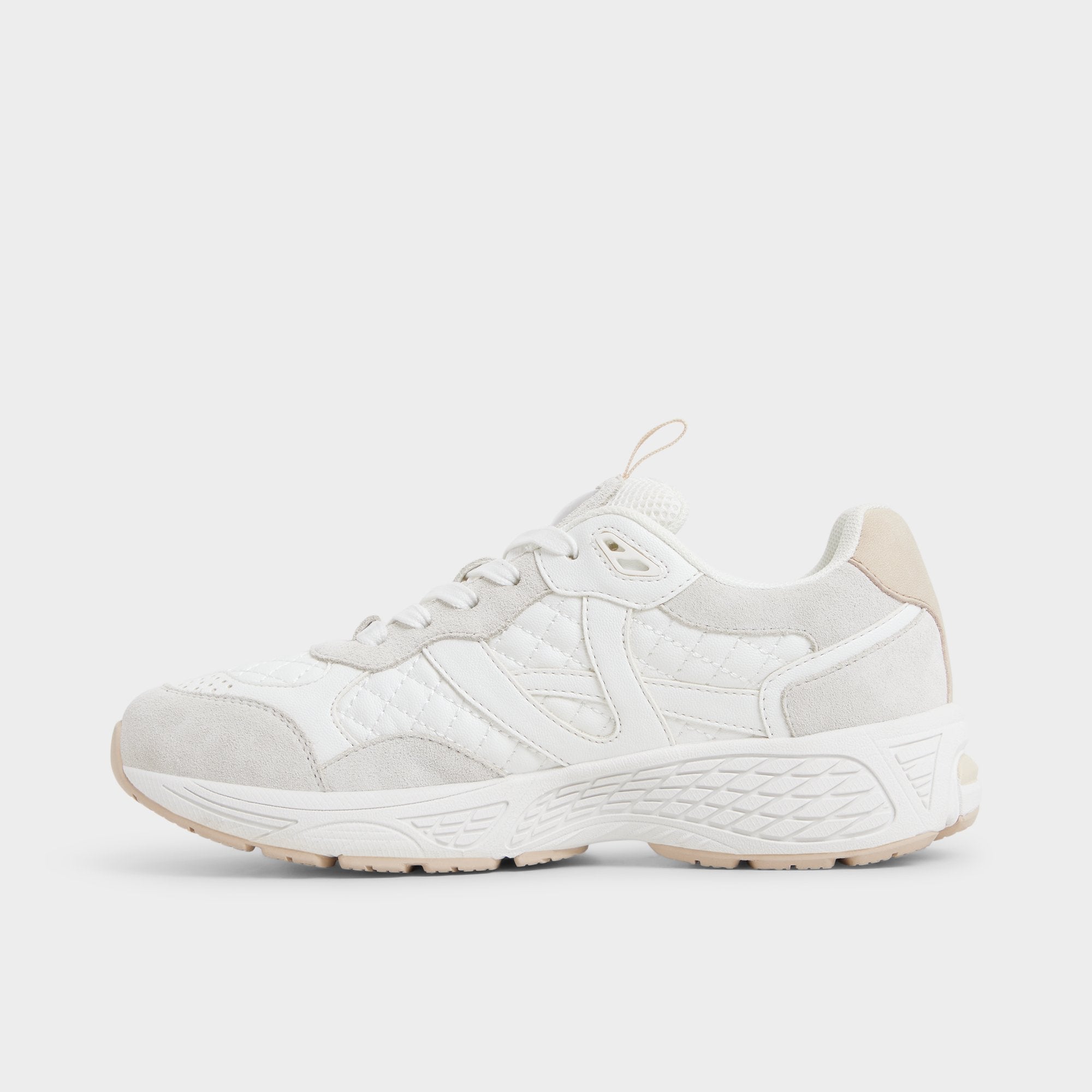 White Pillowsnkr in L White - Jogger sneaker | Aldo