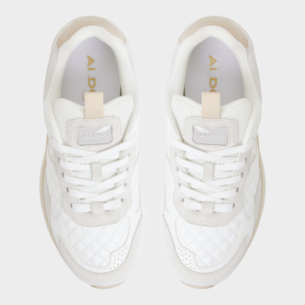 White Pillowsnkr in L White - Jogger sneaker | Aldo