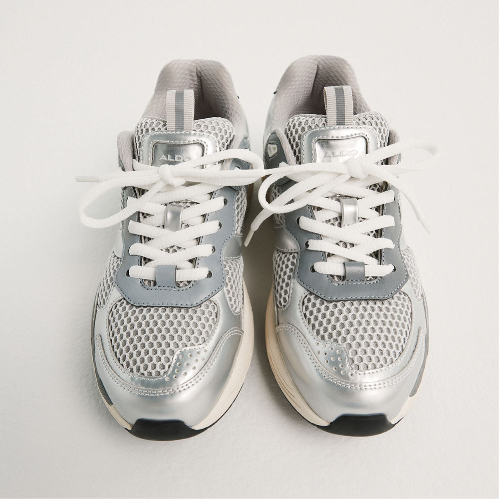 Silver Pillowsnkr in L Silver - Jogger sneaker | Aldo
