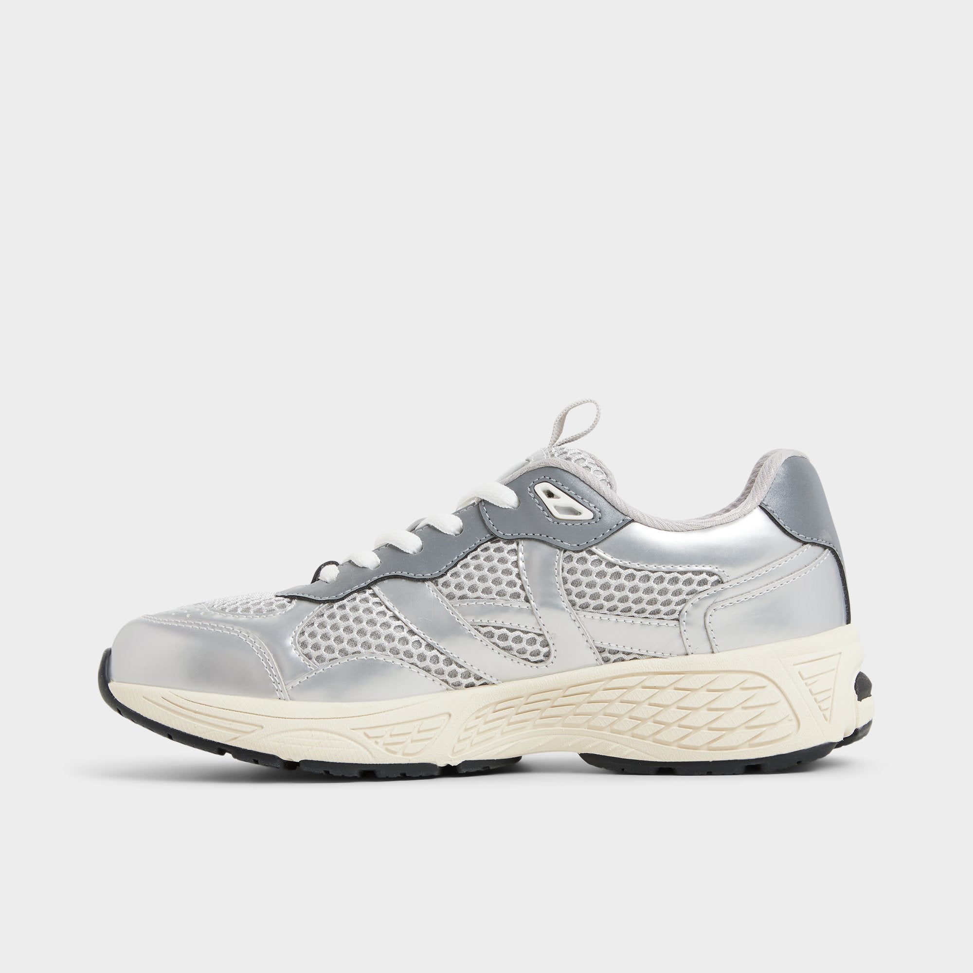 Silver Pillowsnkr in L Silver - Jogger sneaker | Aldo
