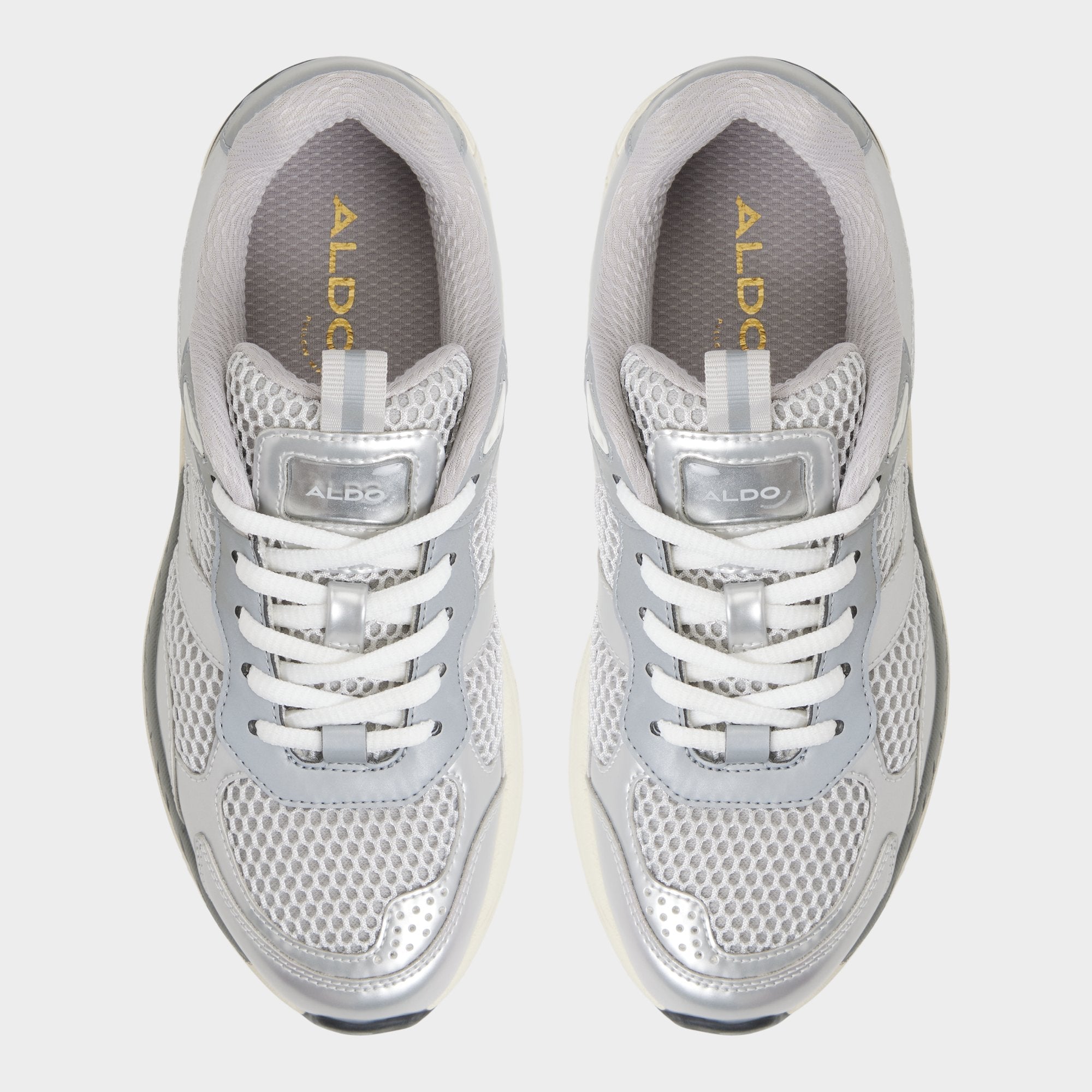 Silver Pillowsnkr in L Silver - Jogger sneaker | Aldo