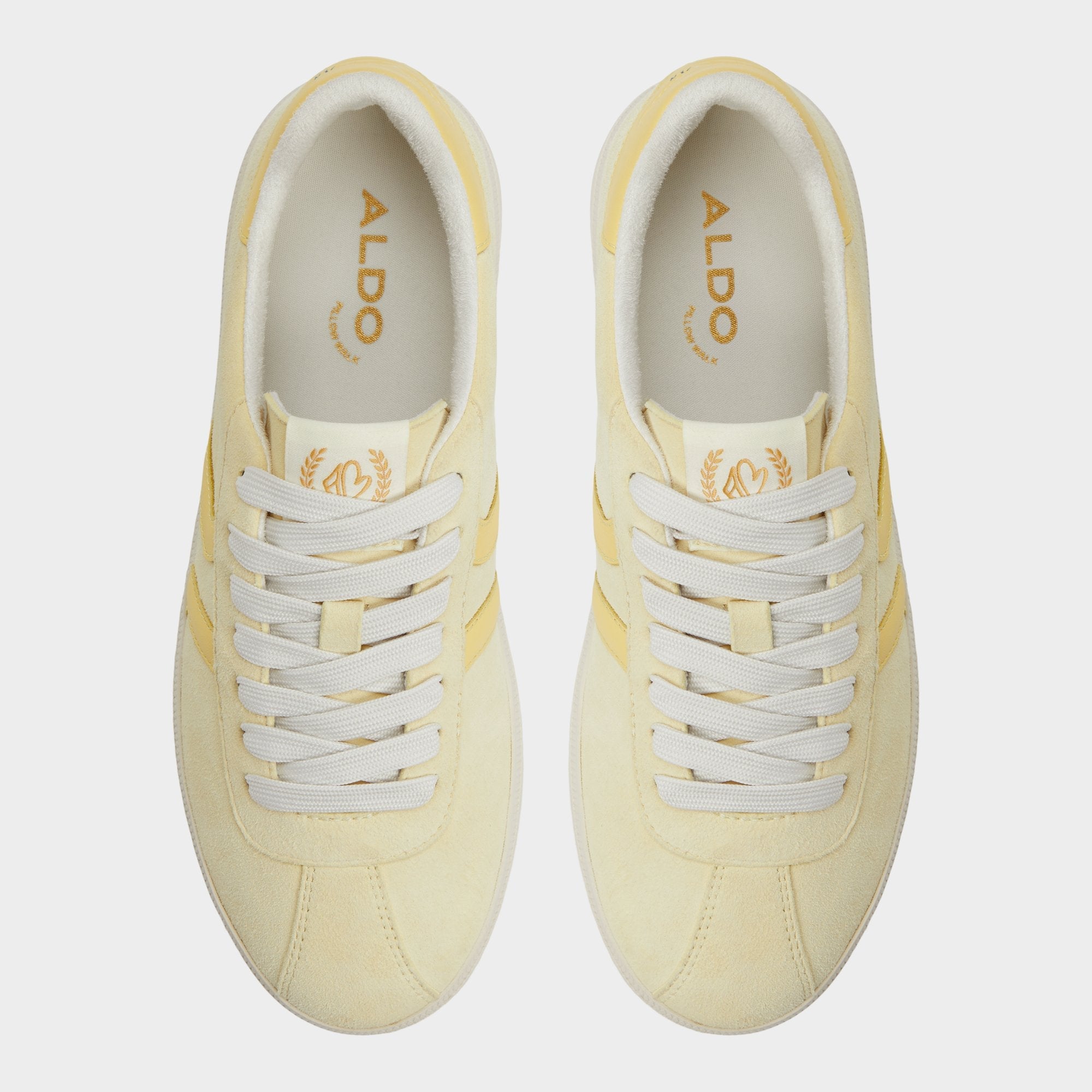 Light Yellow Chicsneaker Light Yellow Women's Low top sneakers - Low top sneaker, Cup sole | Aldo