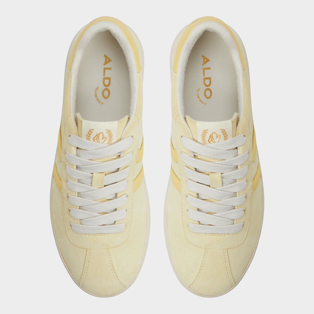 Light Yellow Chicsneaker Light Yellow Women's Low top sneakers - Low top sneaker, Cup sole | Aldo