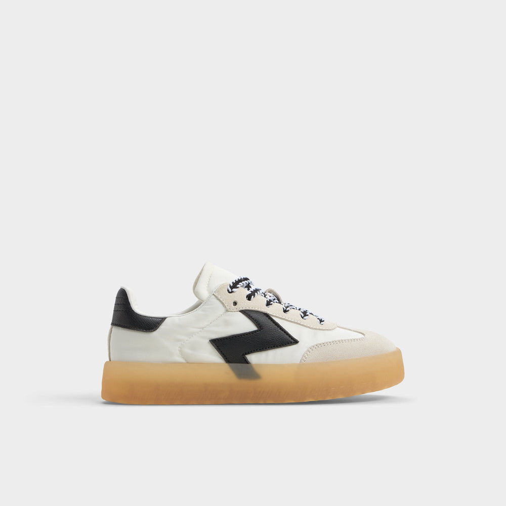 White/Black Retrostep White/Black Women's Low top sneakers - Low top sneaker, Jogger sole | Aldo