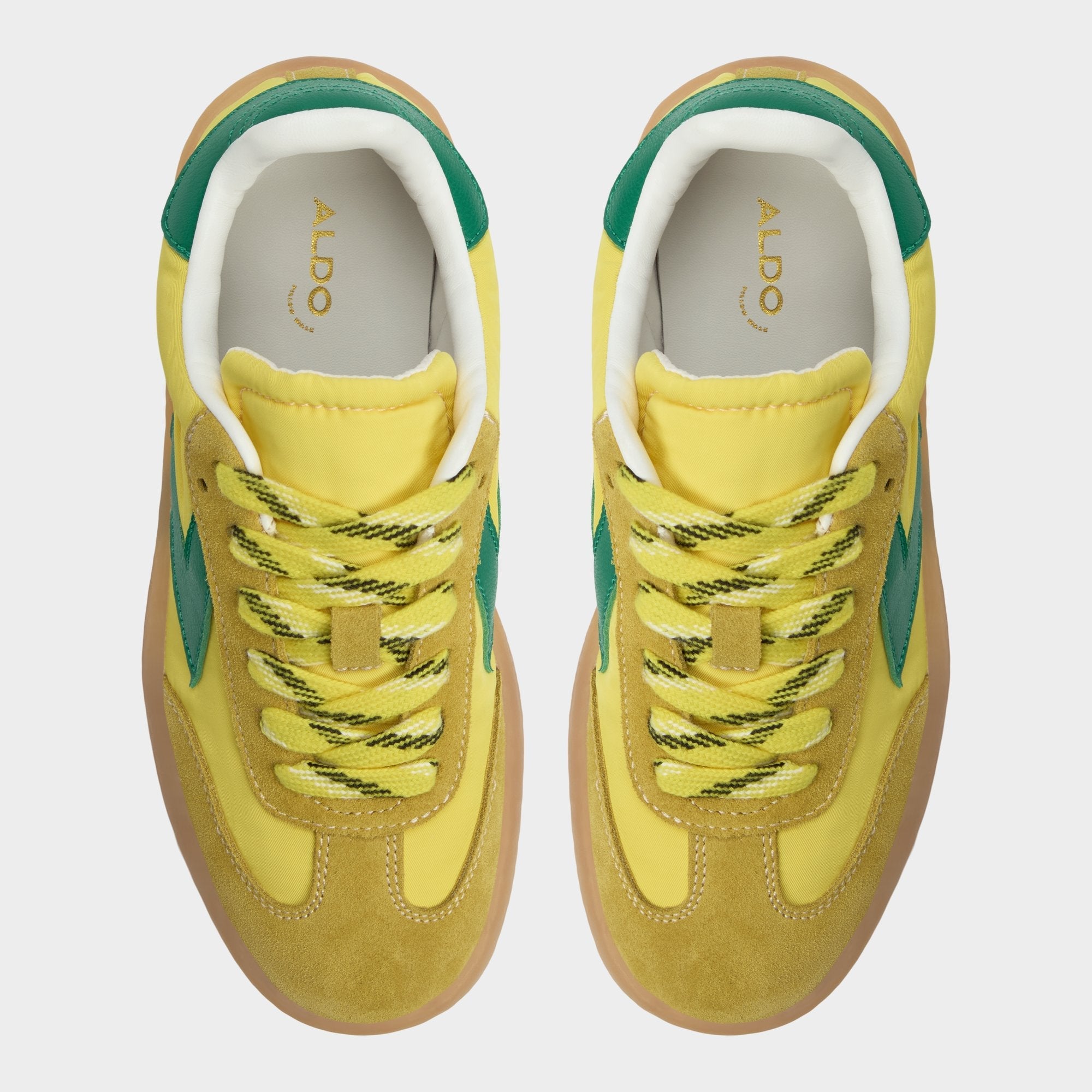 Yellow Multi Retrostep Yellow Multi Women's Low top sneakers - Low top sneaker, Jogger sole | Aldo