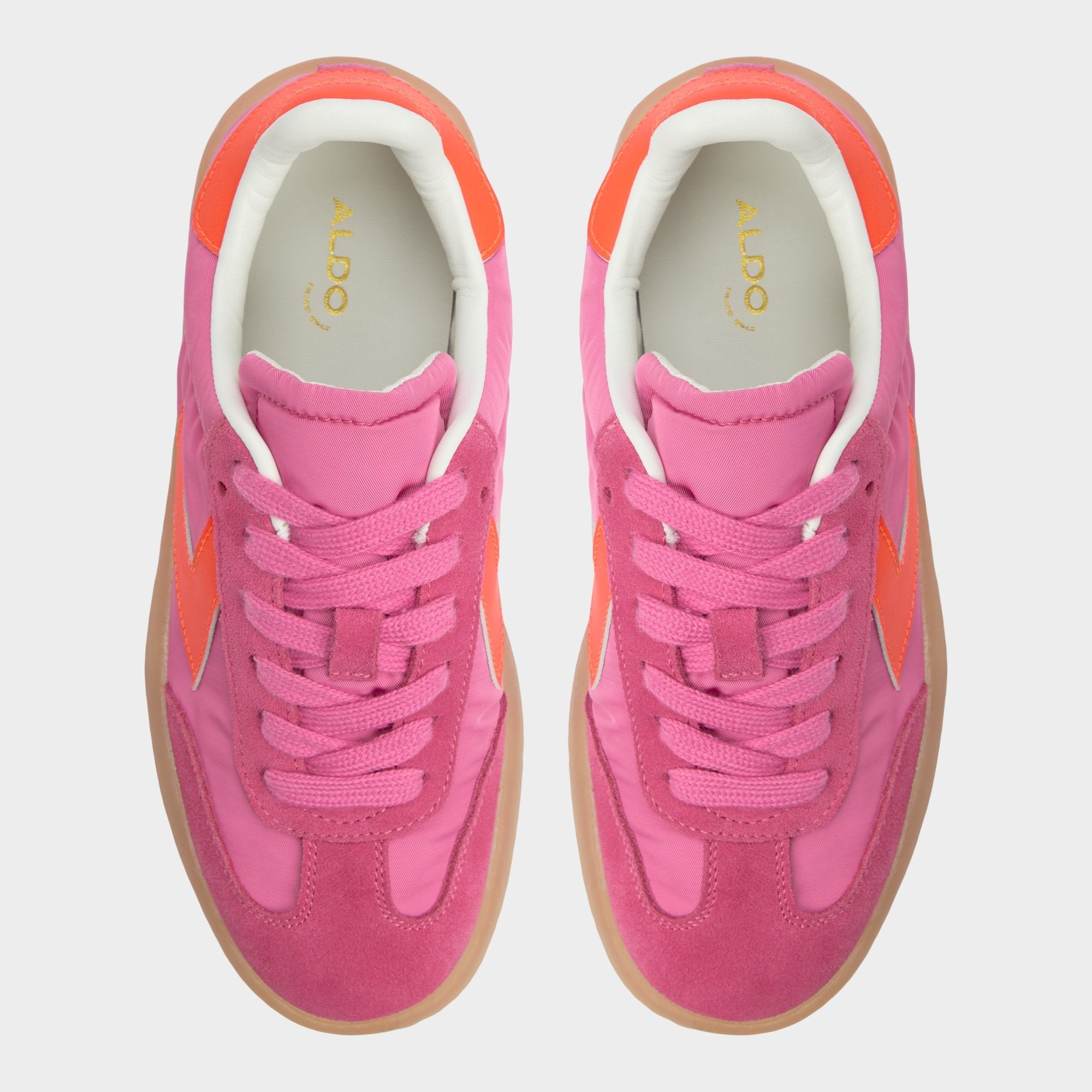 Bright Pink Retrostep Bright Pink Women's Low top sneakers - Low top sneaker, Jogger sole | Aldo