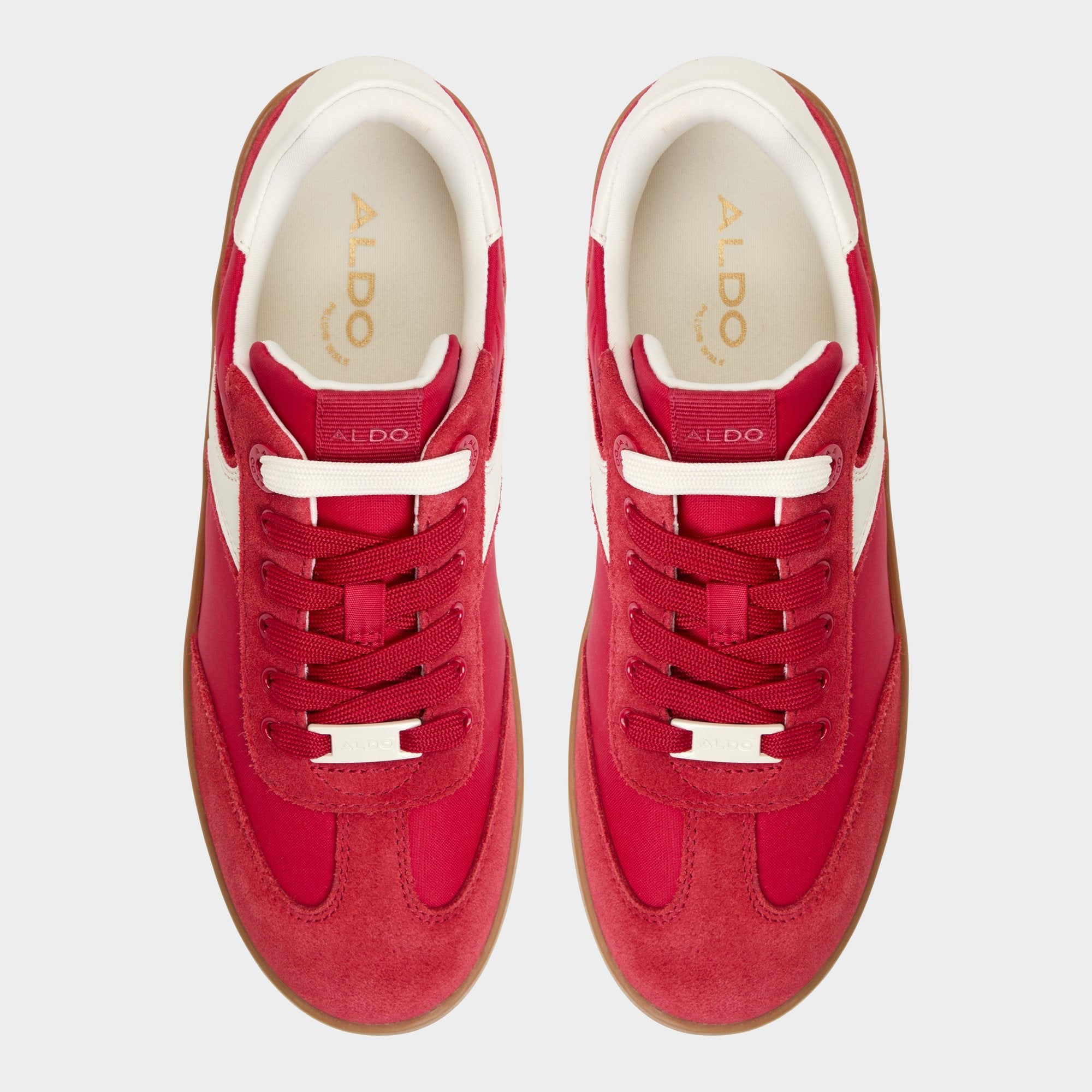 Medium Red Erilg Medium Red Women's Low top sneakers - Low top sneaker, Cup sole | Aldo
