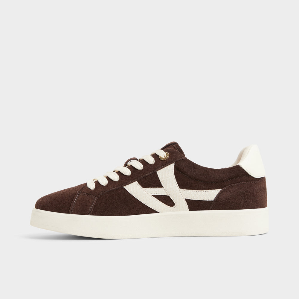 Dark brown Mtl1972snkr-l Dark Brown Women's Low top sneakers - Low top sneaker, Cup sole | Aldo