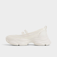 White Aethera White Women's Platform and wedge sneakers - Mary Jane Sneakers, Jogger sole | Aldo
