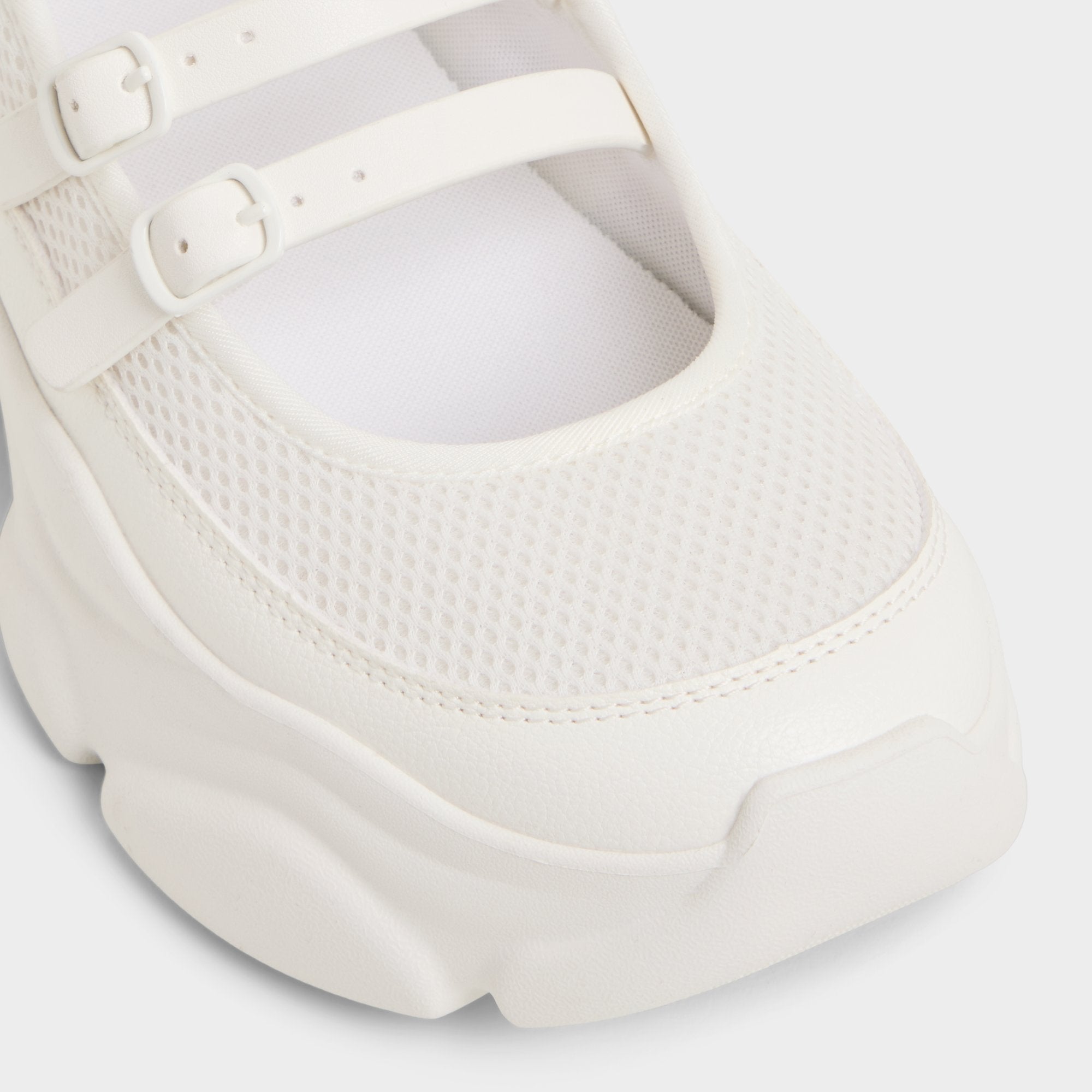 White Aethera White Women's Platform and wedge sneakers - Mary Jane Sneakers, Jogger sole | Aldo