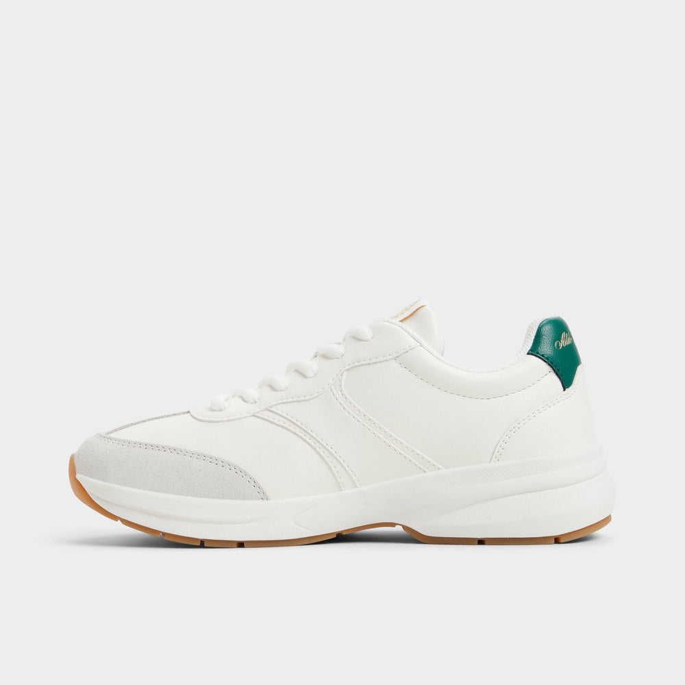 White Combo Clubchic White Combo Women's Athletic Sneakers - Jogger sneaker | Aldo