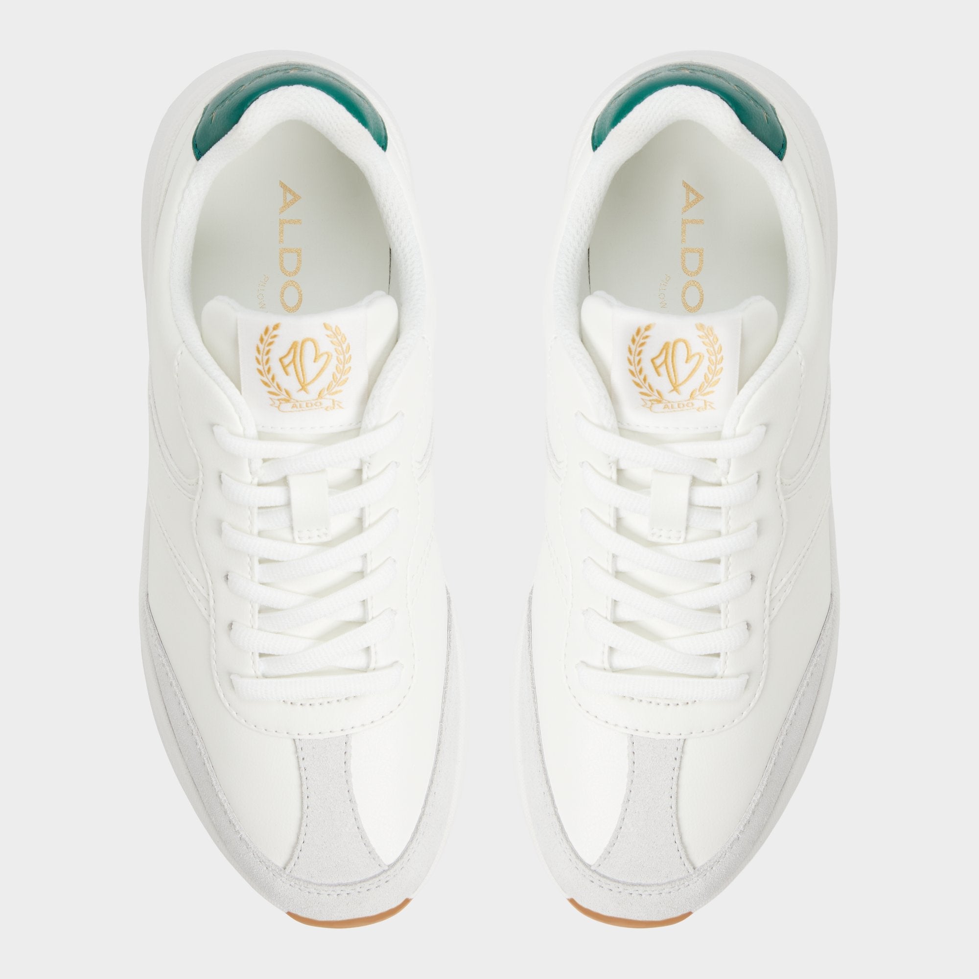 White Combo Clubchic White Combo Women's Athletic Sneakers - Jogger sneaker | Aldo