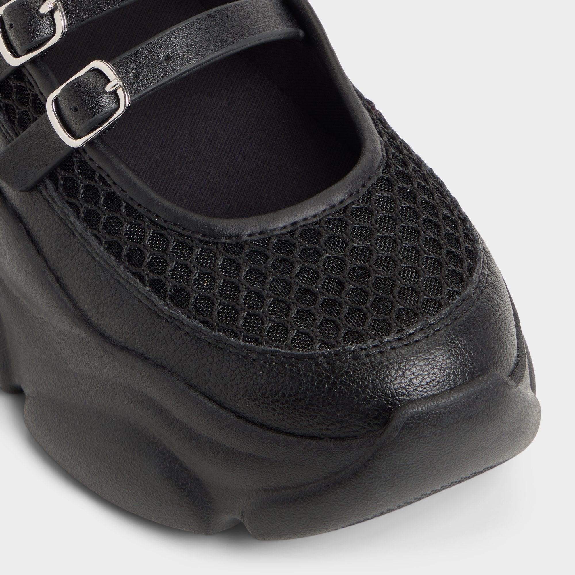 Black Aethera Black Women's Platform and wedge sneakers - Mary Jane Sneakers, Jogger sole | Aldo