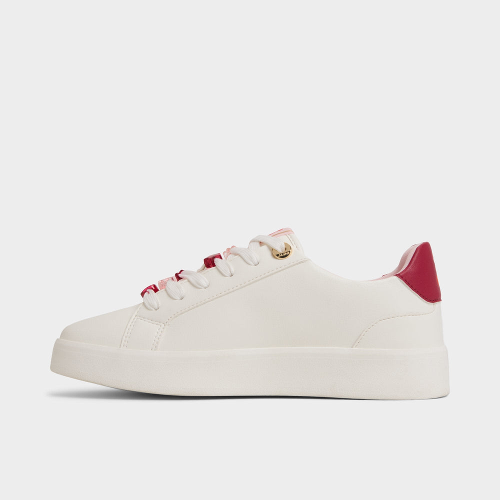 White Cherrylove White Women's Low top sneakers - Low top sneaker, Platform | Aldo