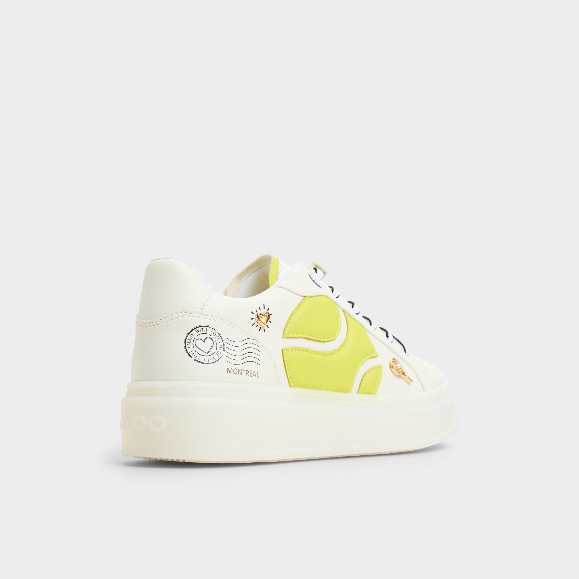 White Combo Clubchamp White Combo Women's Platform and wedge sneakers - Low top sneaker | Aldo