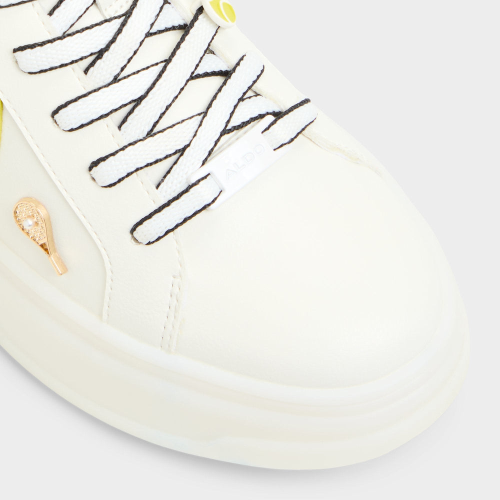 White Combo Clubchamp White Combo Women's Platform and wedge sneakers - Low top sneaker | Aldo