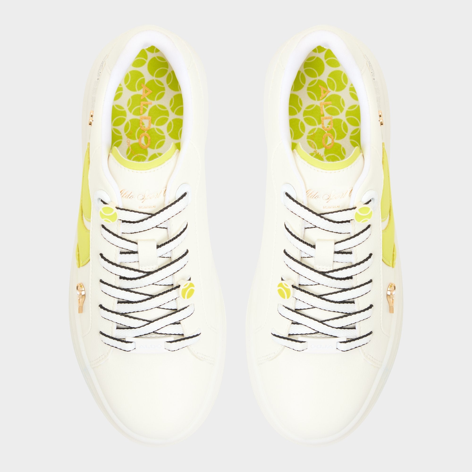 White Combo Clubchamp White Combo Women's Platform and wedge sneakers - Low top sneaker | Aldo