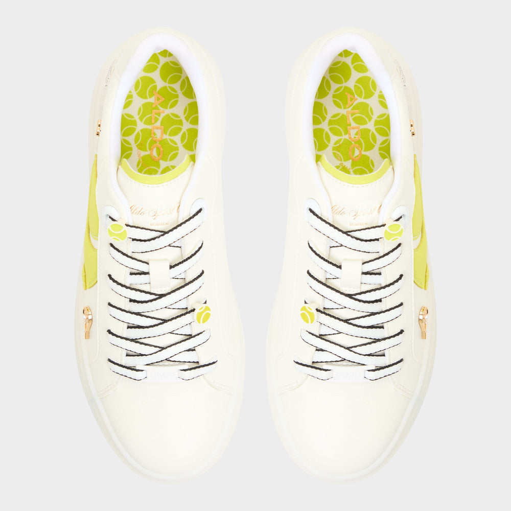 White Combo Clubchamp White Combo Women's Platform and wedge sneakers - Low top sneaker | Aldo