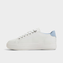 White/Multi Saxony White/Multi Women's Platform and wedge sneakers - Low top sneaker | Aldo