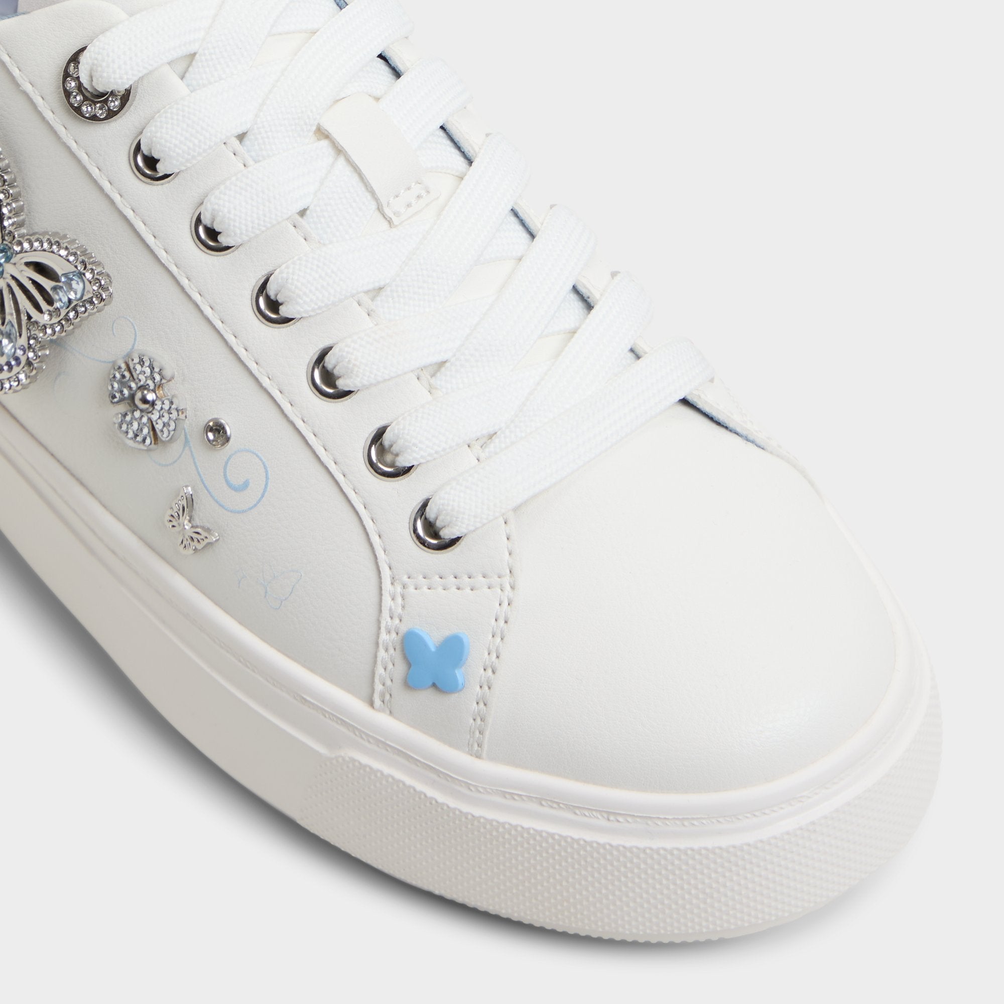 White/Multi Saxony White/Multi Women's Platform and wedge sneakers - Low top sneaker | Aldo